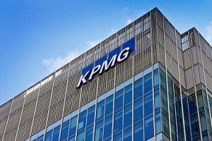 KPMG building in Docklands London England
