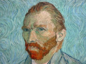 20150301_Paris Musee D'Orsay Vincent van Gogh 1889 Self Portrait 2 Close Up